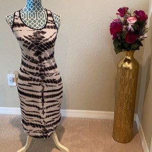 Tie dye beach dress
